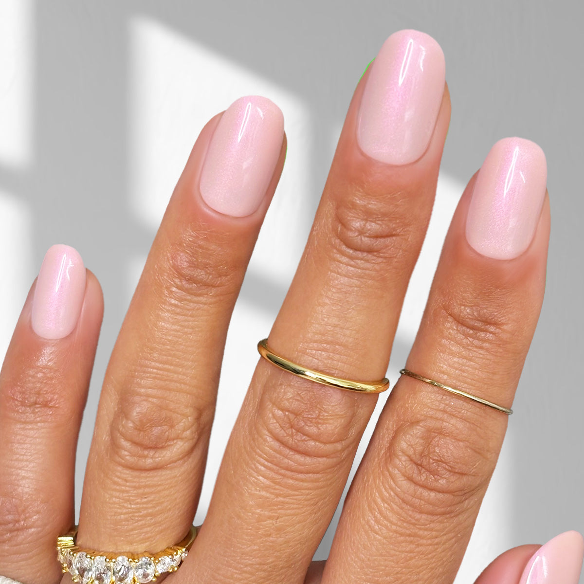Rose Dust - Oval Sustainable Nails