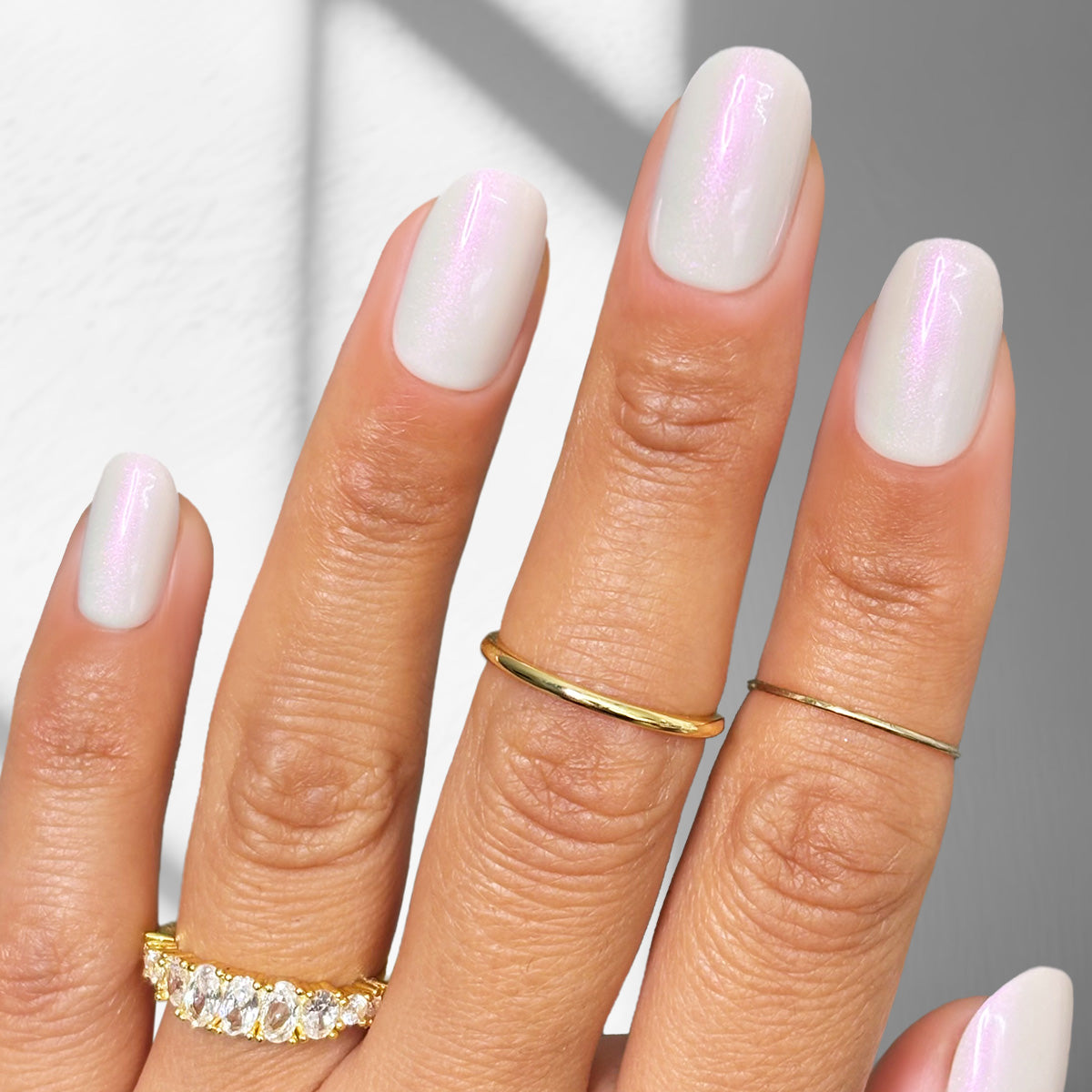 Snapdragon - Oval Glazed Sustainable Nails