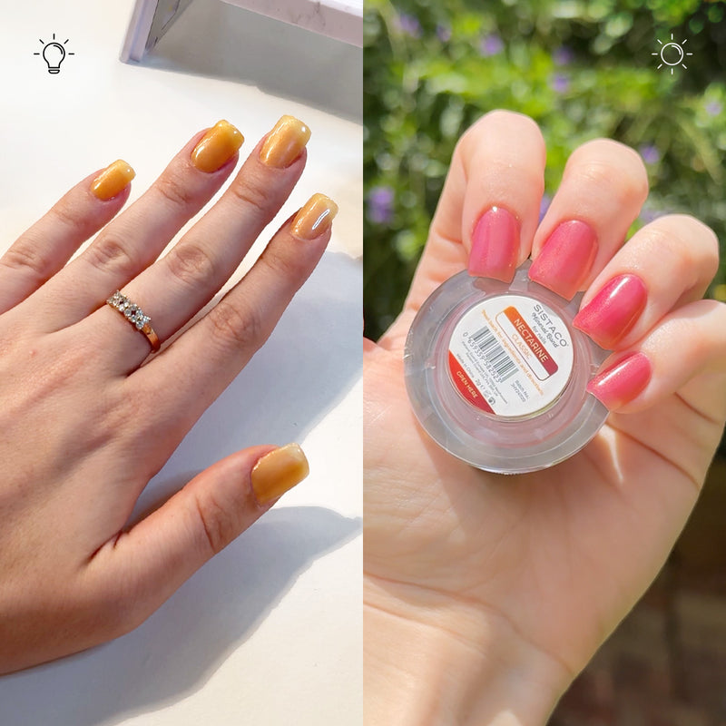 Nectarine - Classic Color Changing Nail Powder