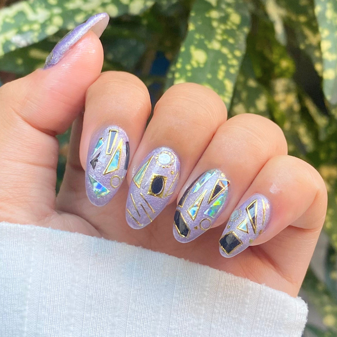 Black Deco - Nail Embellishment