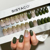 Night Blaze - Oval Sustainable Nails