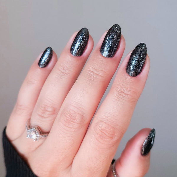 Noir Diamonds - Classic Nail Powder - By Suzanne W