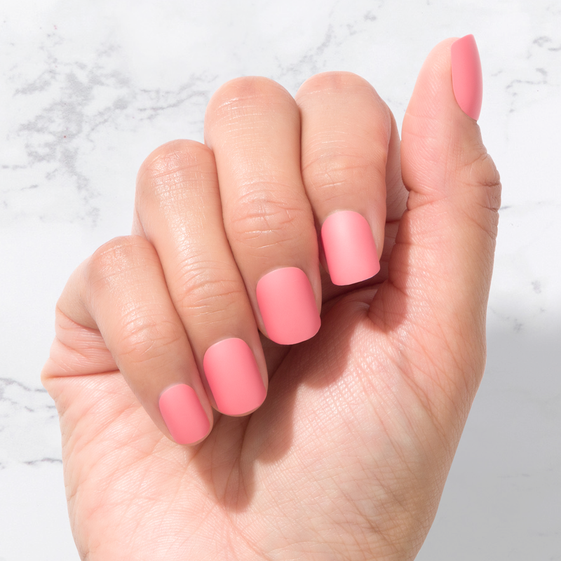 Paradise Pink - Square Sustainable Nails