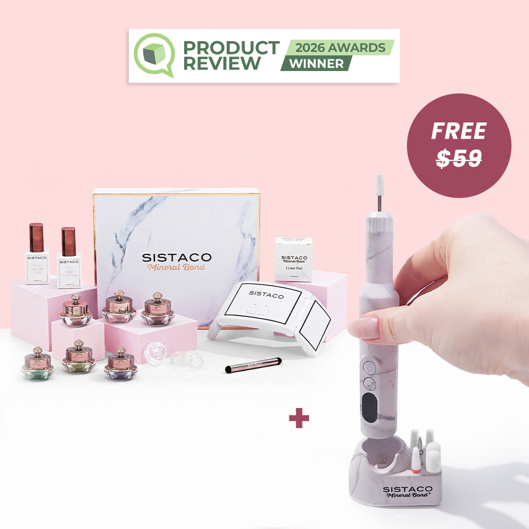 Sistaco™ Mineral Bond Nail Set + FREE WIRELESS E-FILE!