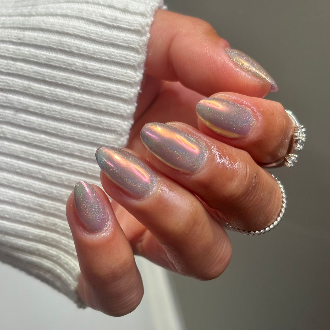 Holographic soft Lavender Nail Powder | Mineral Bond® – Sistaco™ USA
