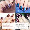 Maroon - Shade Shift Metallic Nail Powder