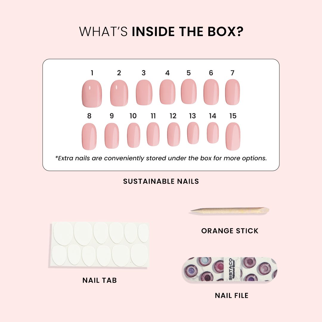 Christmas Giving - Oval Sustainable Nails