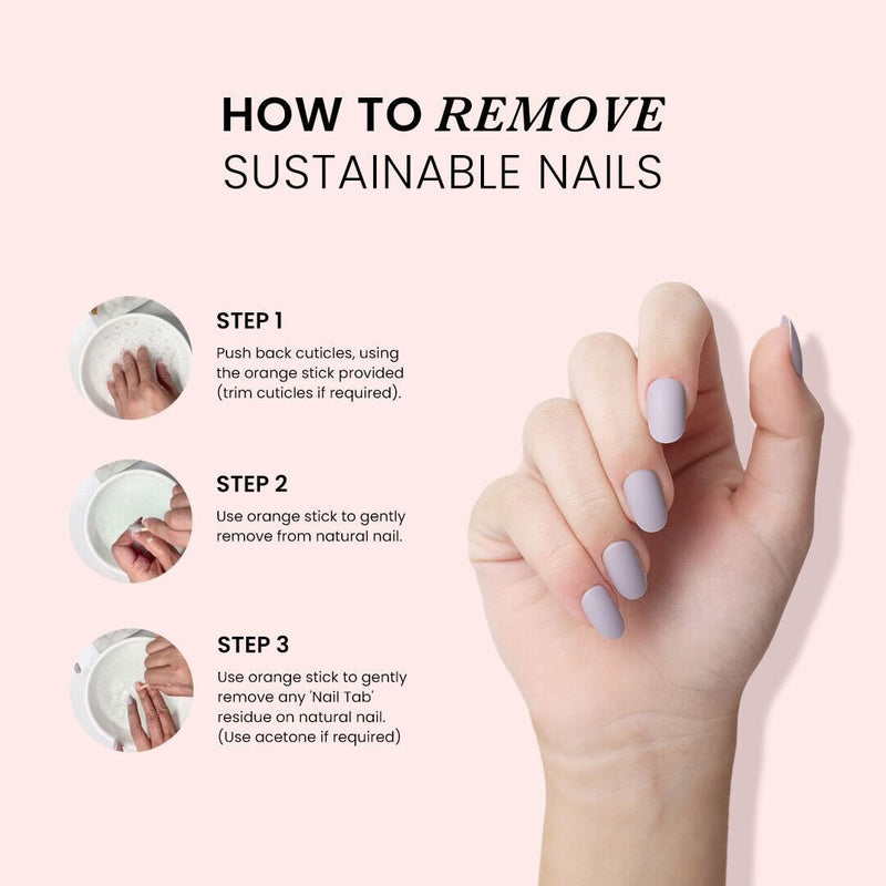 6 Piece Sustainable Nails Pack