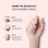 6 Piece Sustainable Nails Pack