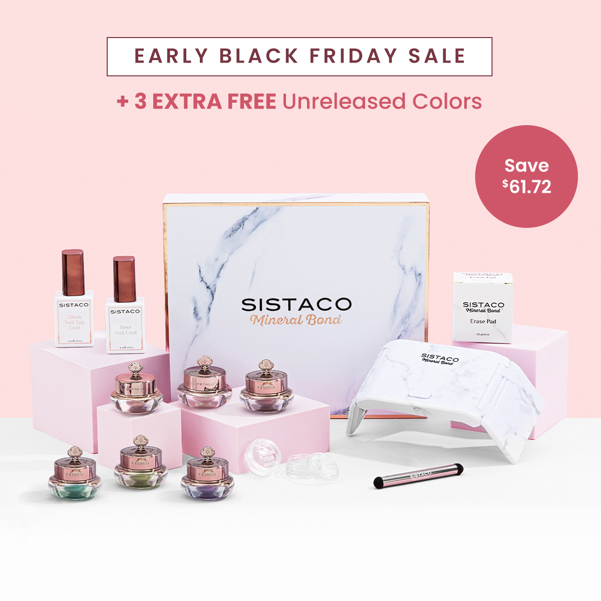 Sistaco™ Mineral Bond Nail Set