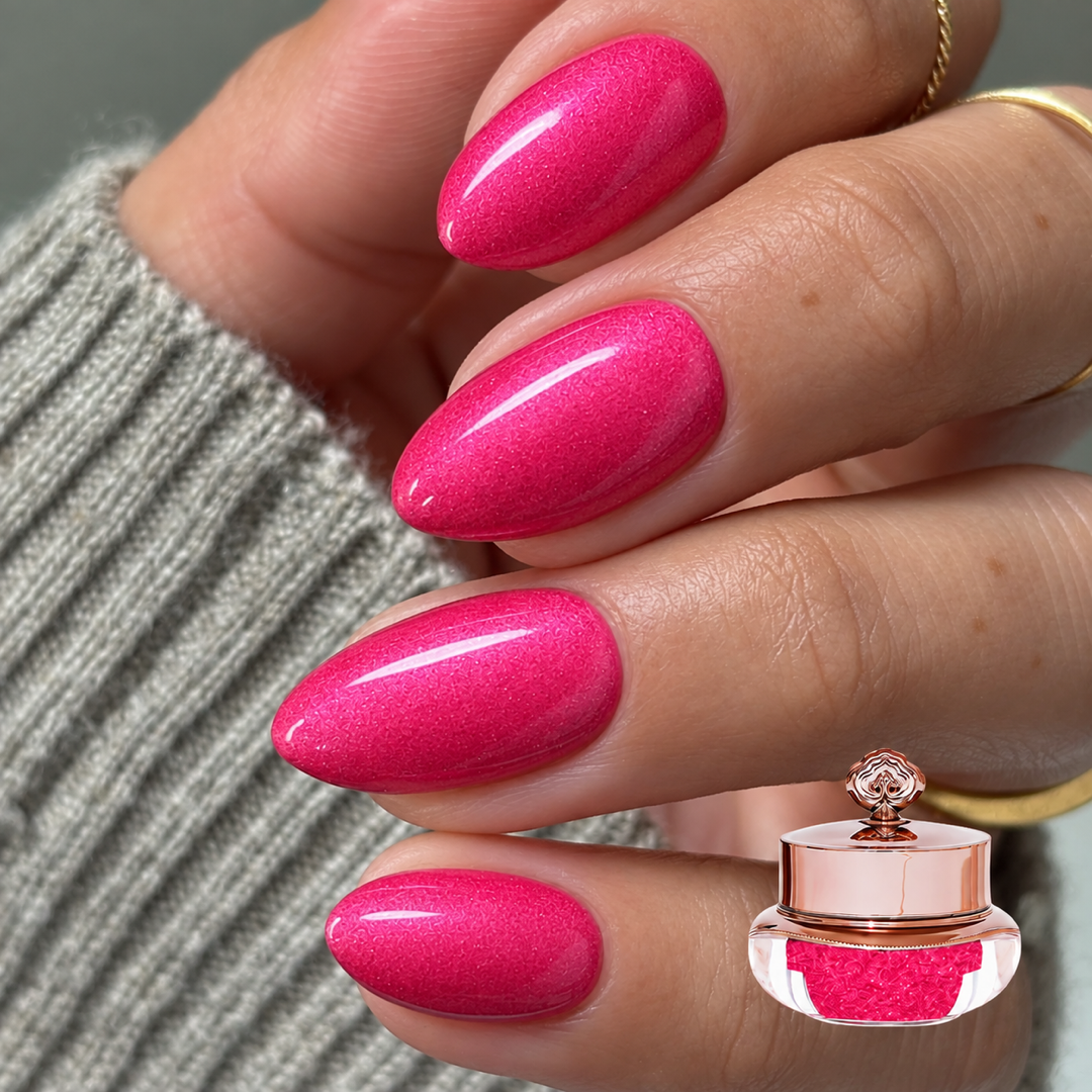 Tutti Frutti manicure with matching colour pot