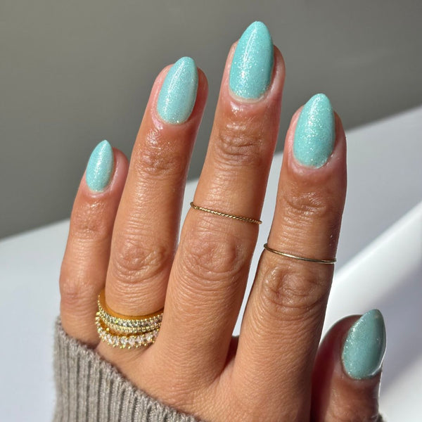 Tiffany Shimmer - Matte Nail Powder - By Tina B