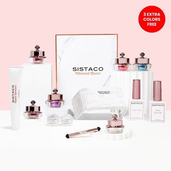 Sistaco™ Mineral Bond Nail Set (GET 3 EXTRA COLORS FREE!)