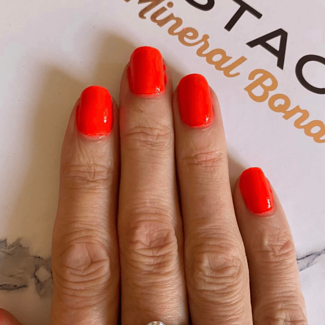 Vibrant Orange - Matte Neon Nail Powder