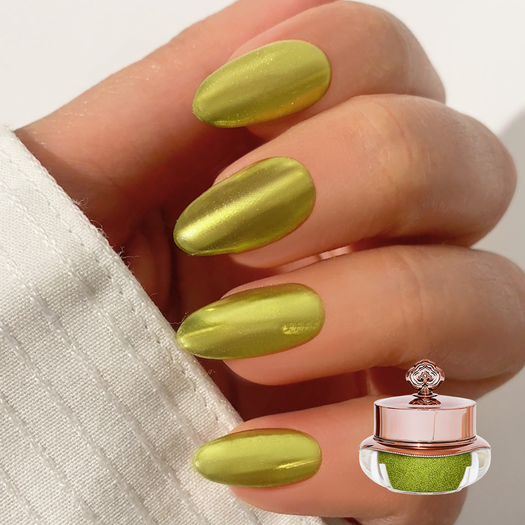 Citrus Lime - Metallic Nail Powder