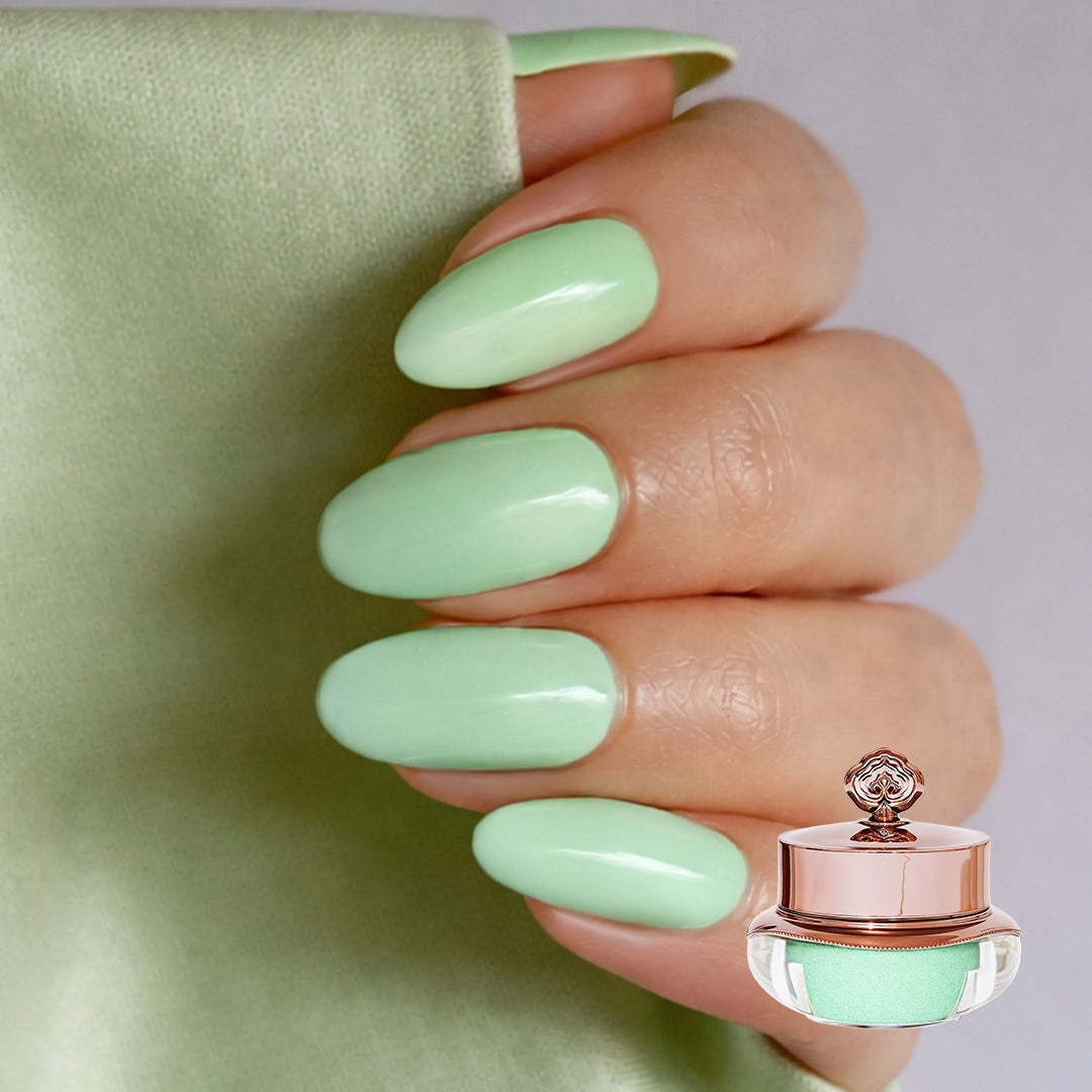Green Tea - Matte Nail Powder