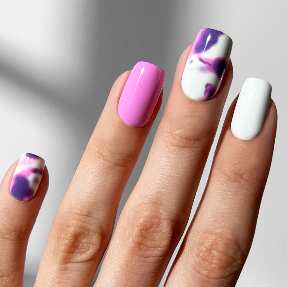 Whisper Mauve - Square Sustainable Nails