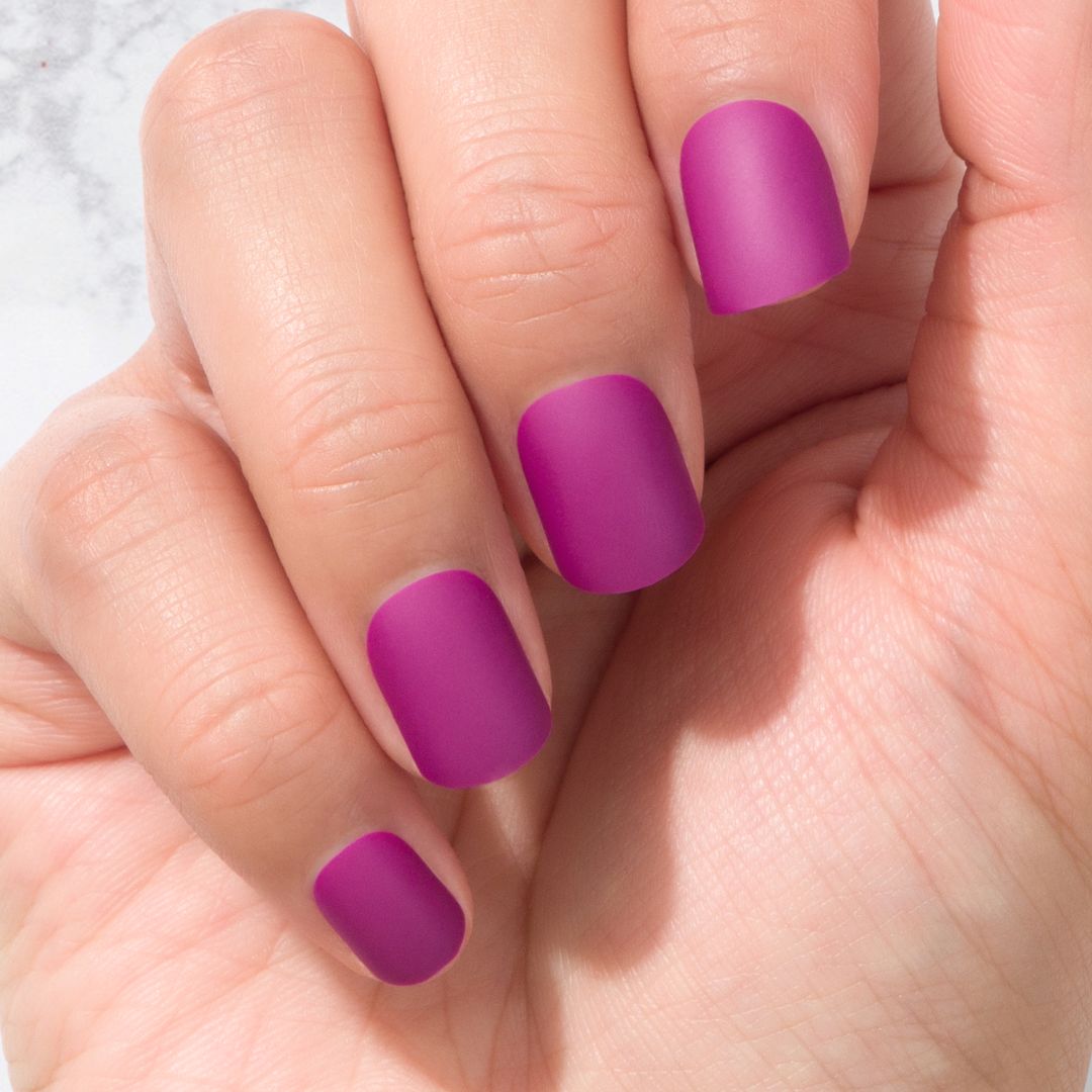 Aubergine - Square Sustainable Nails