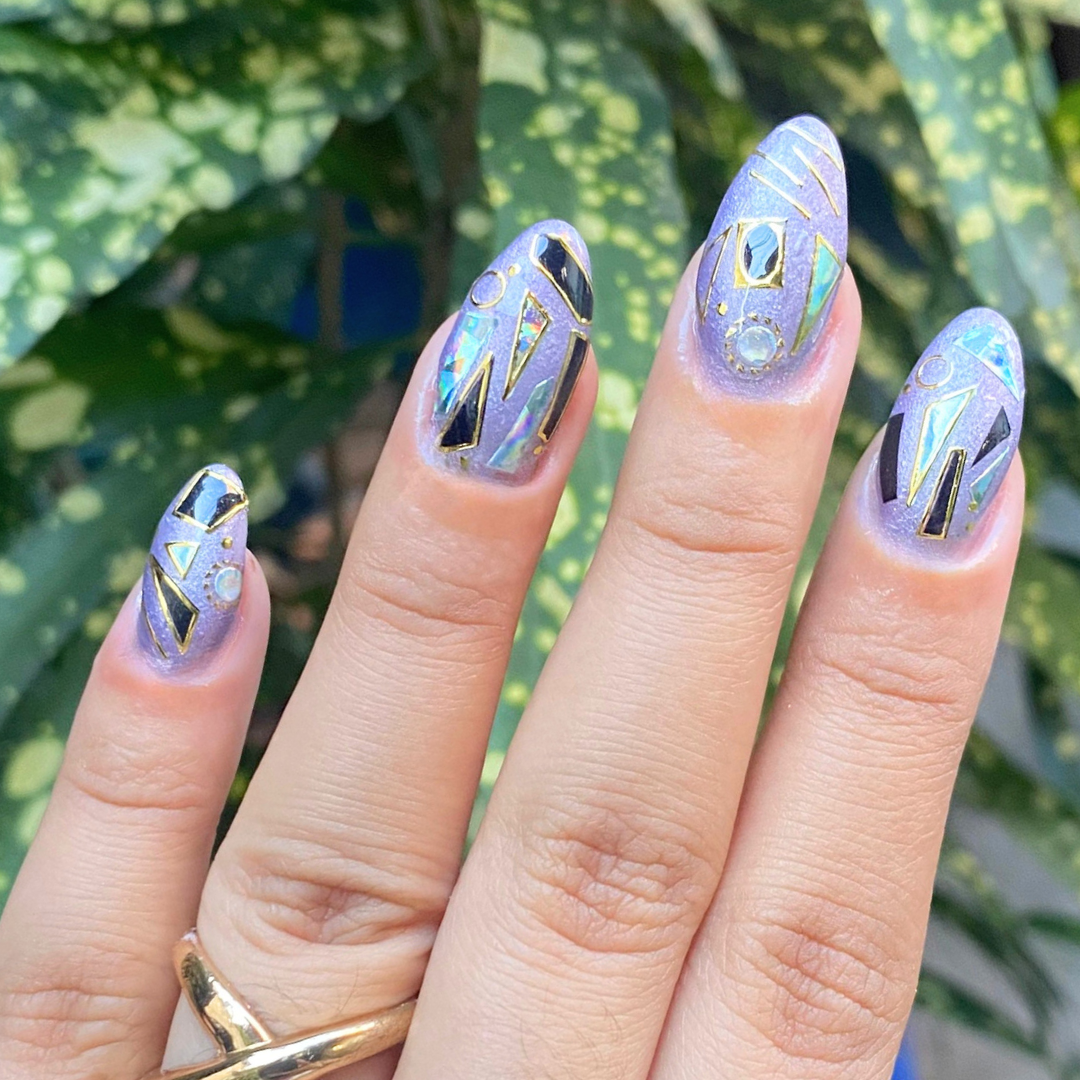 Black Deco - Nail Embellishment