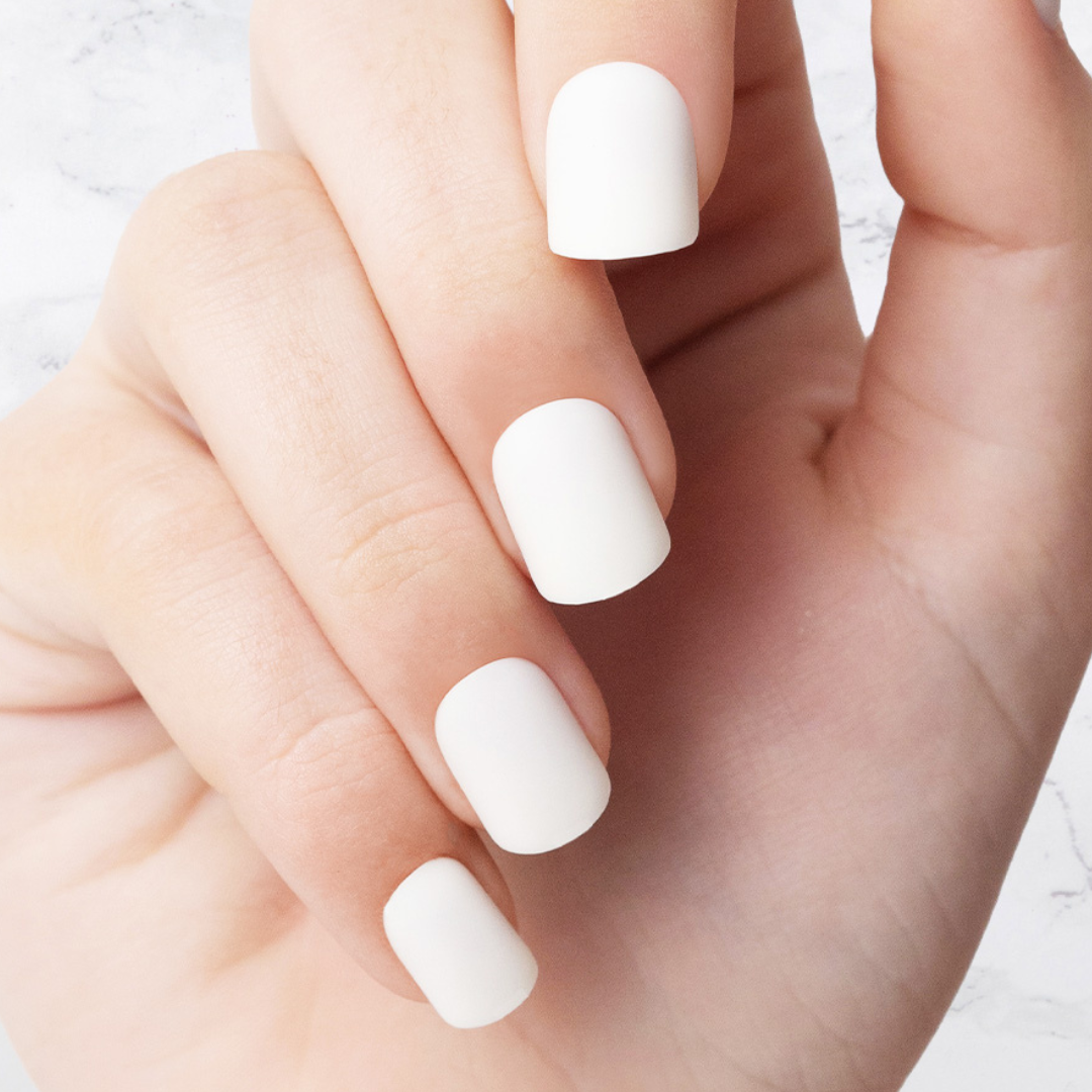 Cream - Square Sustainable Nails