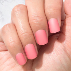 Paradise Pink - Square Sustainable Nails