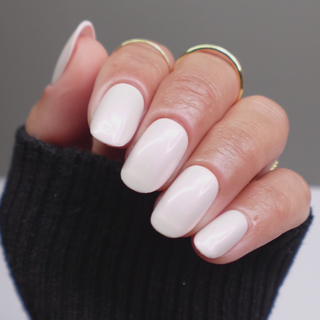 Snapdragon - Oval Glazed Sustainable Nails