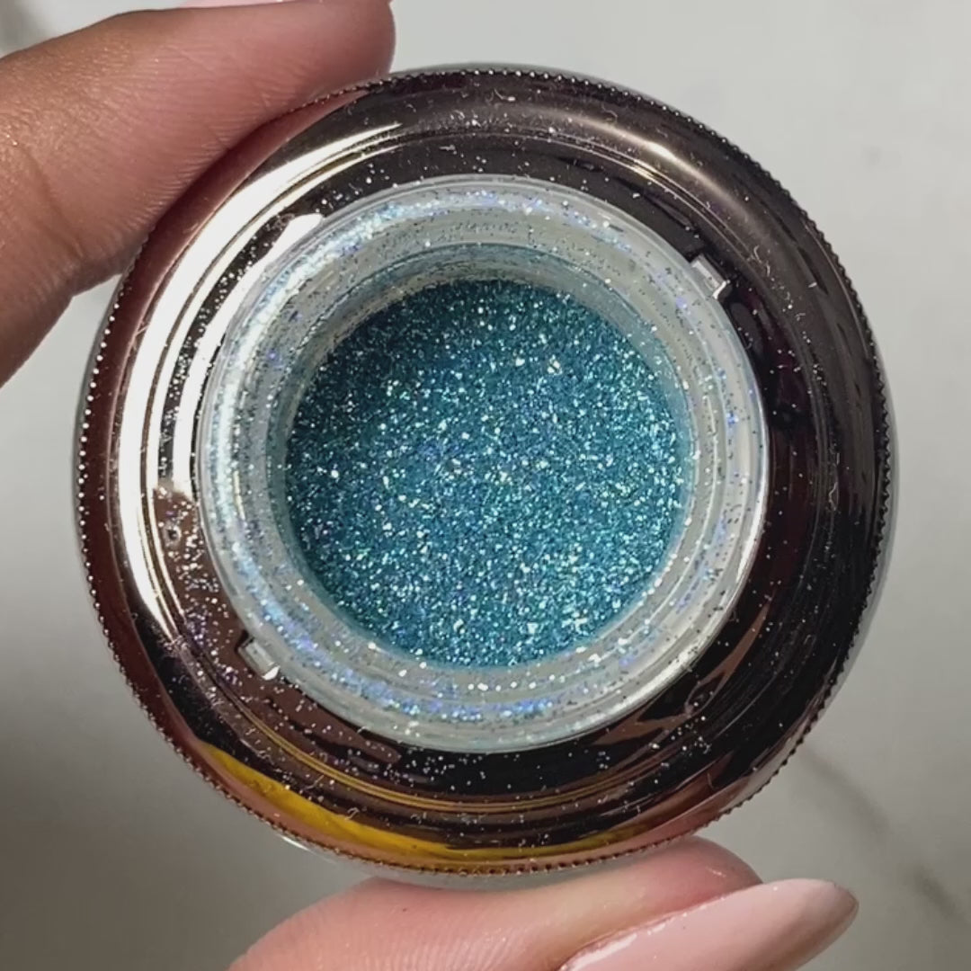 Turquoise - Holographic Nail Powder