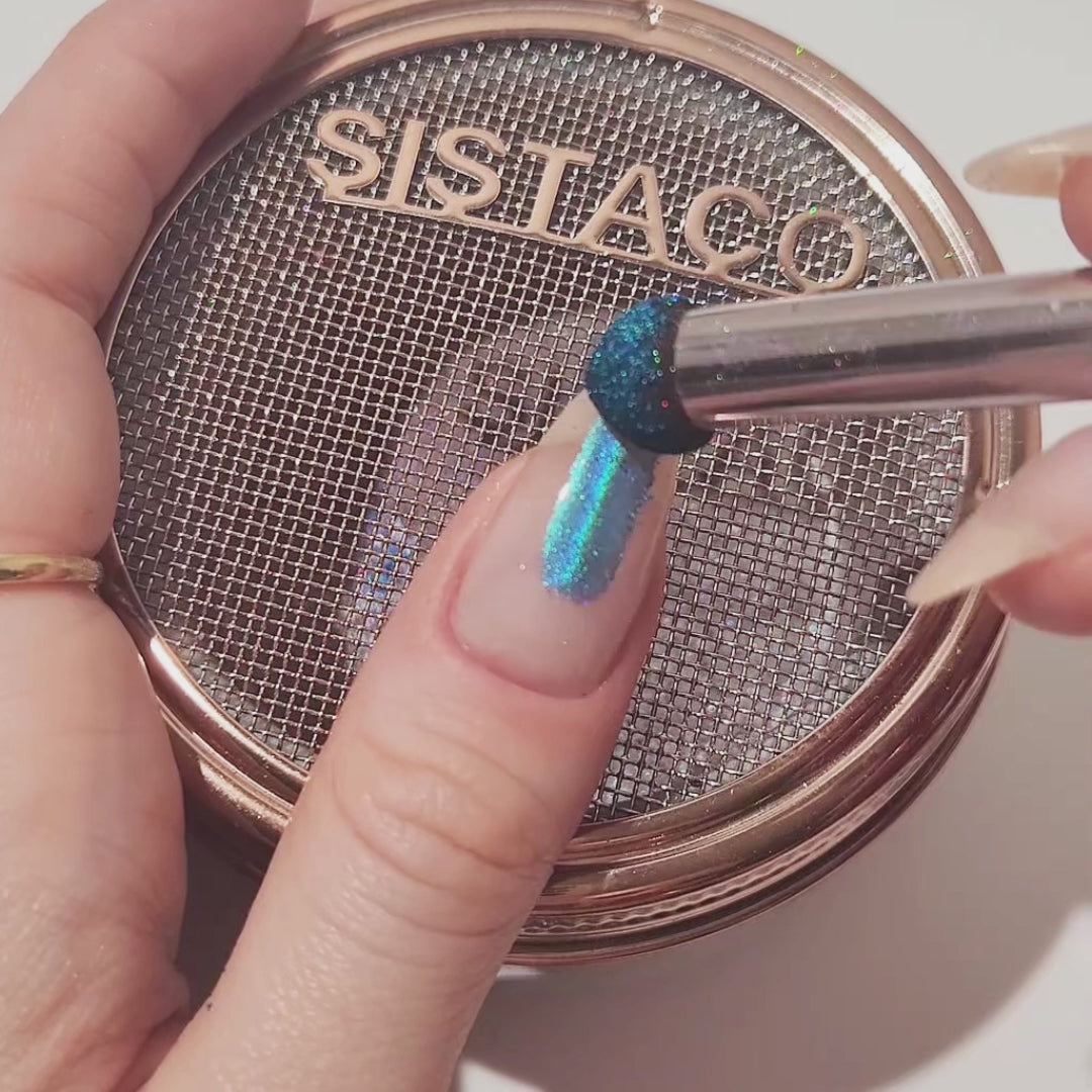 Glacier Blue - Holographic Nail Powder