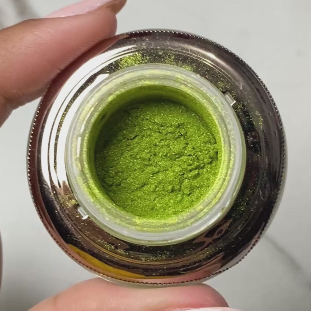 Citrus Lime - Metallic Nail Powder