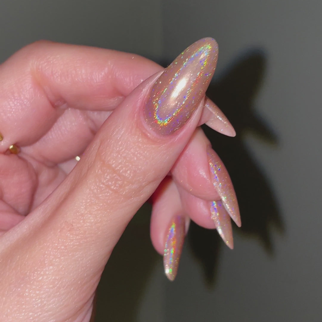 Latte - Holographic Nail Powder