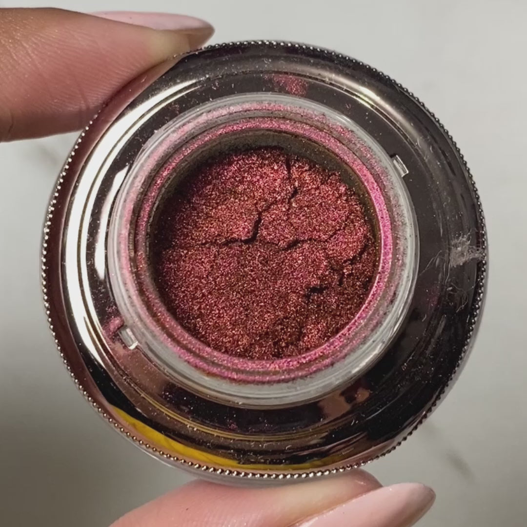Maroon - Shade Shift Metallic Nail Powder