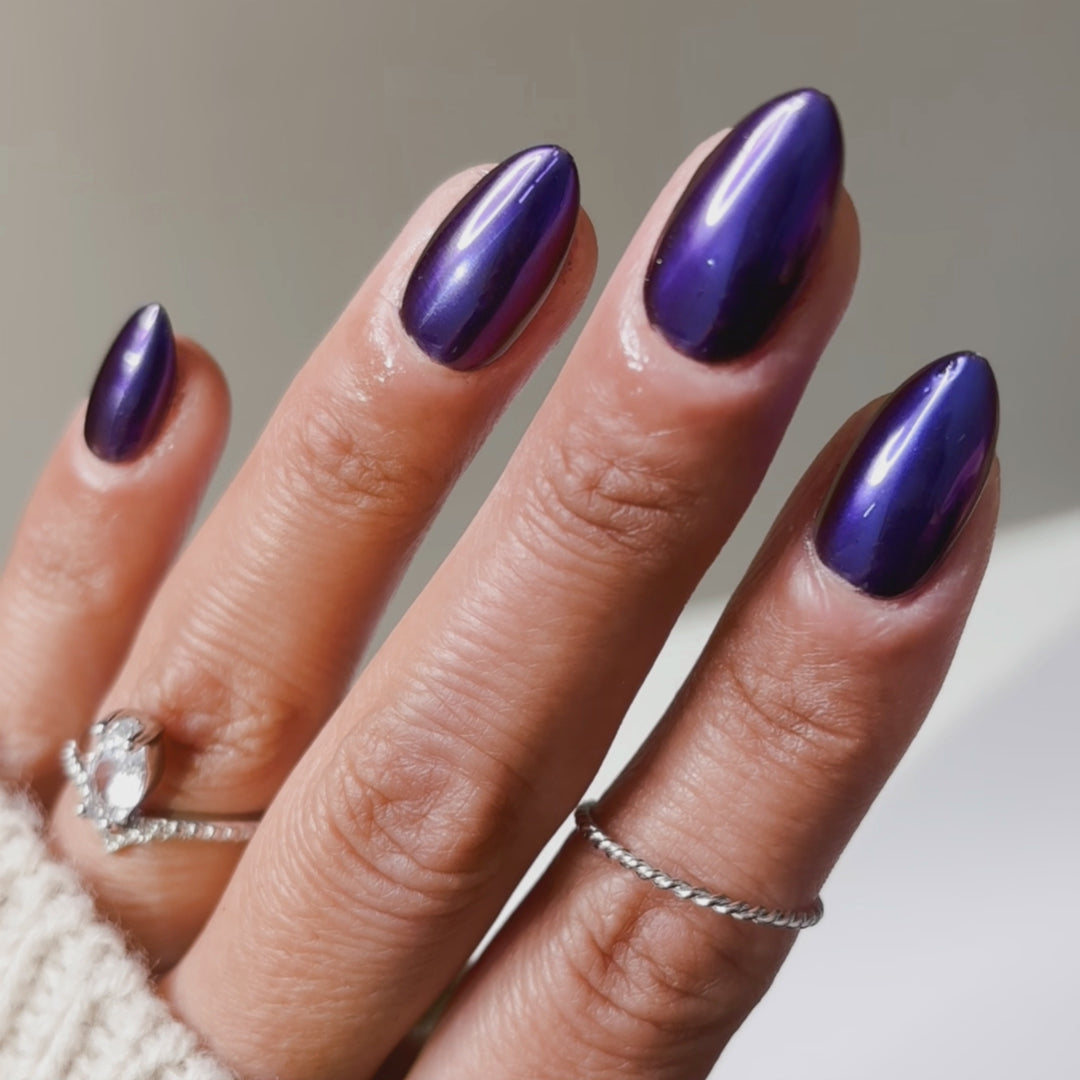 Blue Haven - Metallic Nail Powder