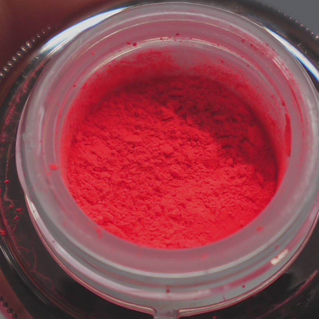 Hot Coral - Classic Neon Nail Powder