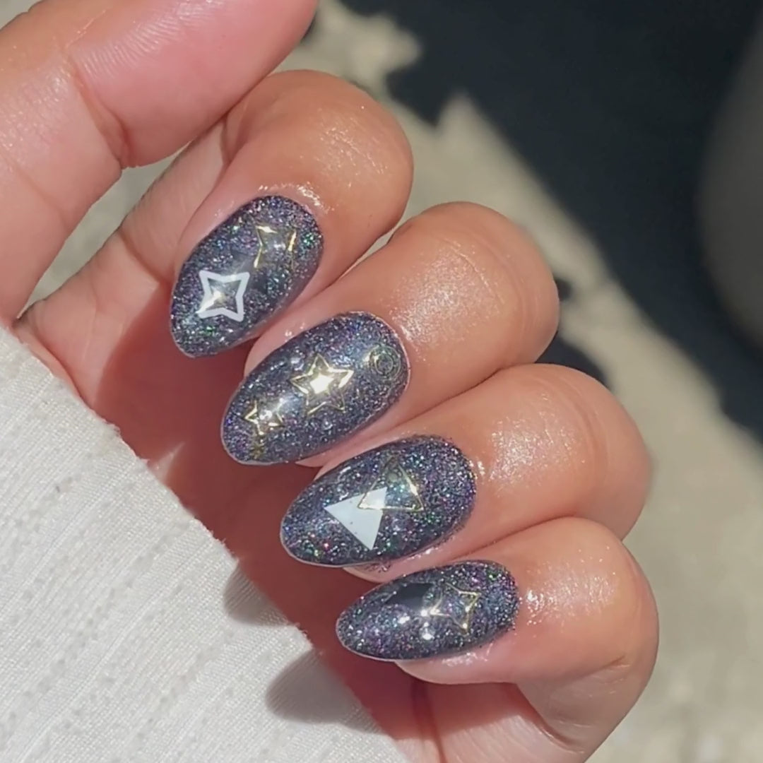 Asymmetrical - Nail Embellishment