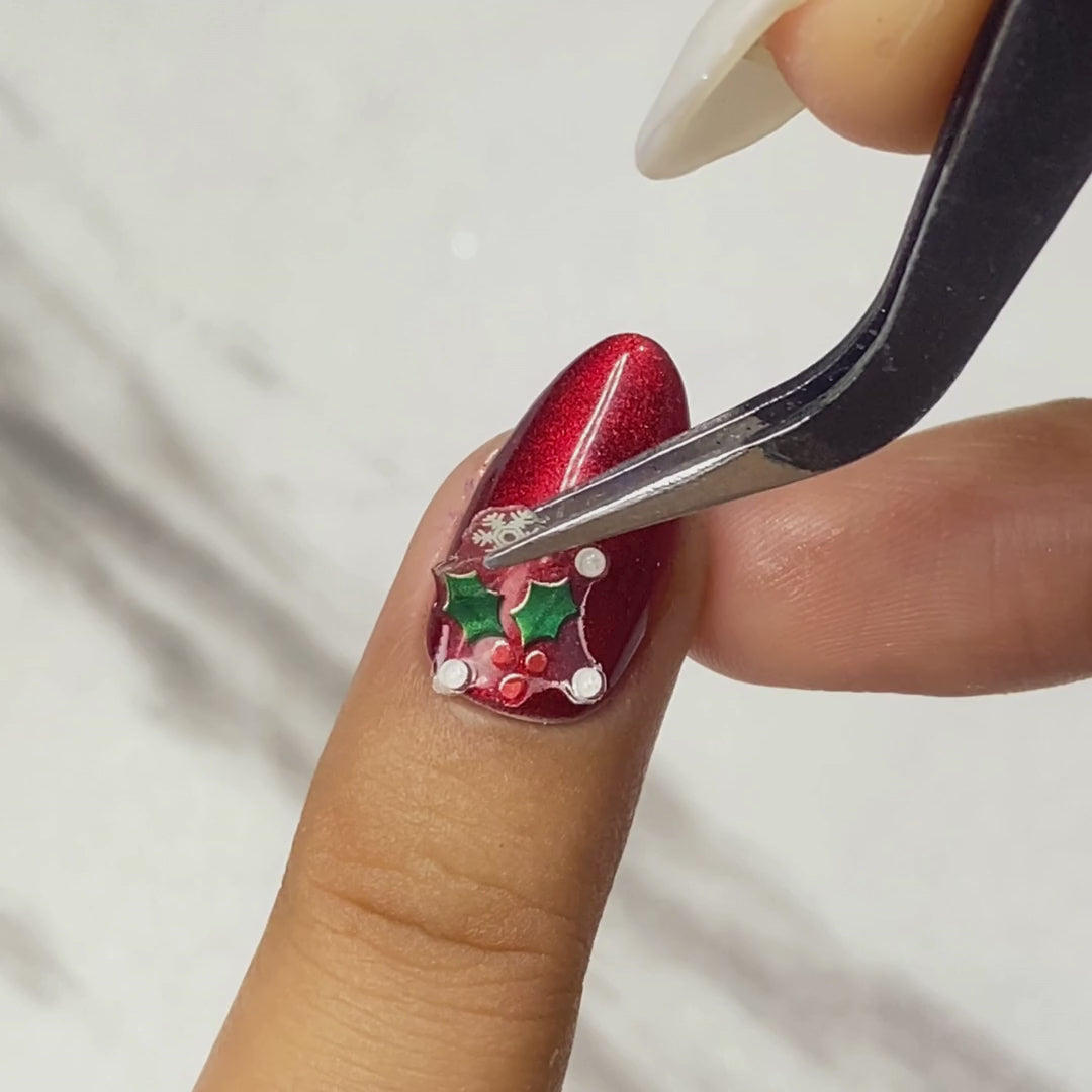 Santa's Here - Nail Embellishment
