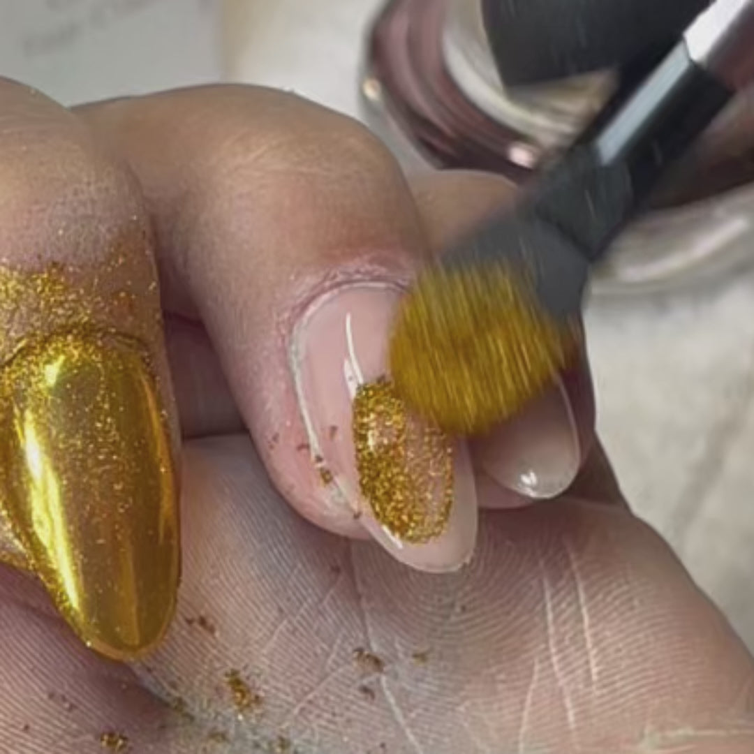 Fire Glow - Metallic Nail Powder