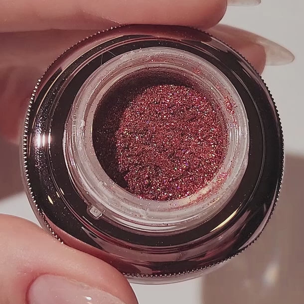 Pink Shatter - Holographic Nail Powder