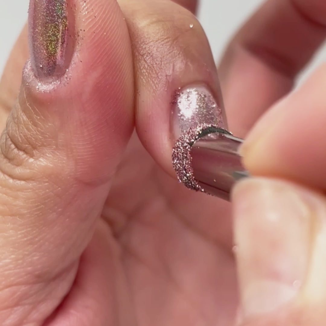 Rose Gold - Holographic Nail Powder