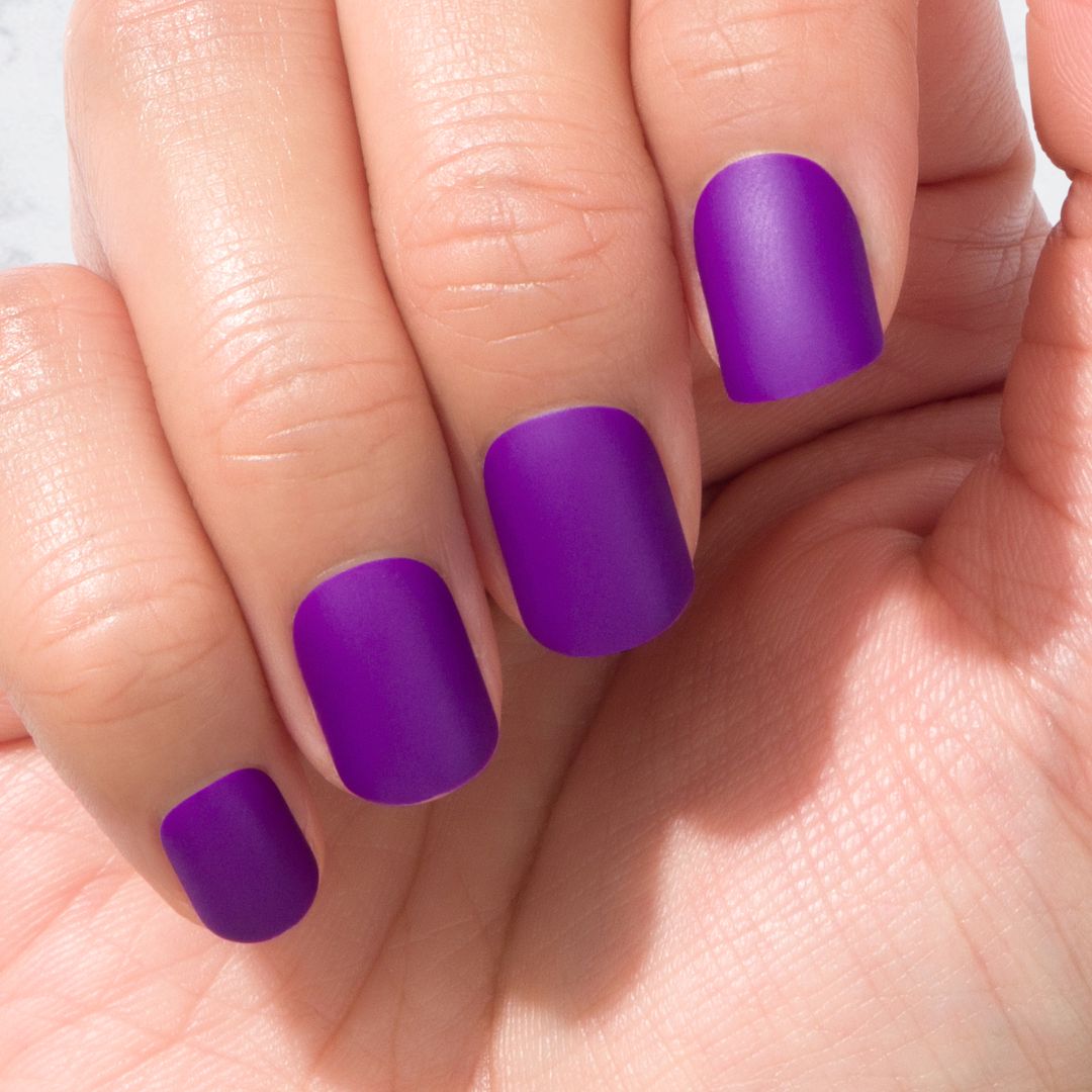 Sustainable Nails  - Purple Haze - Oval