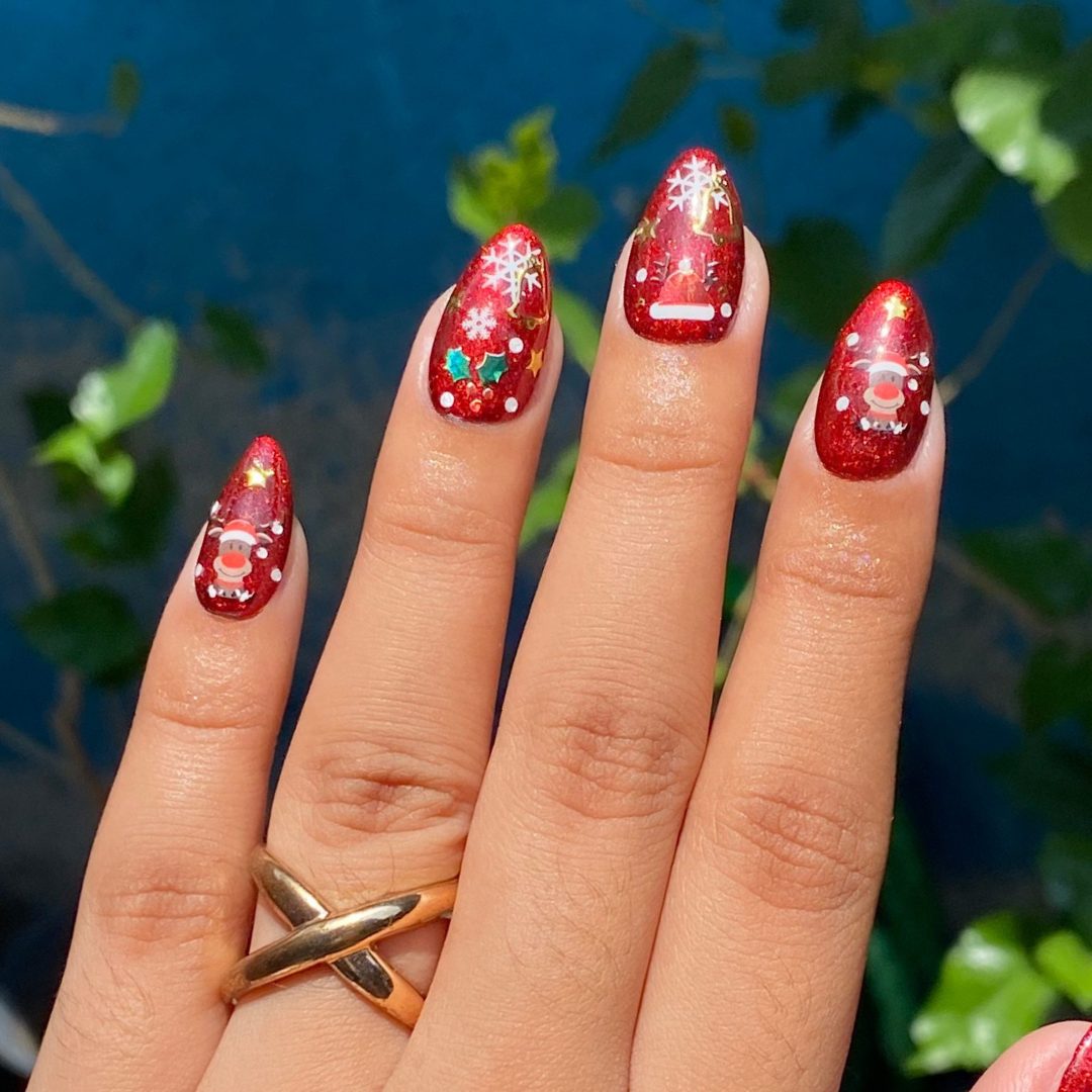 Santa's Here - Nail Embellishment