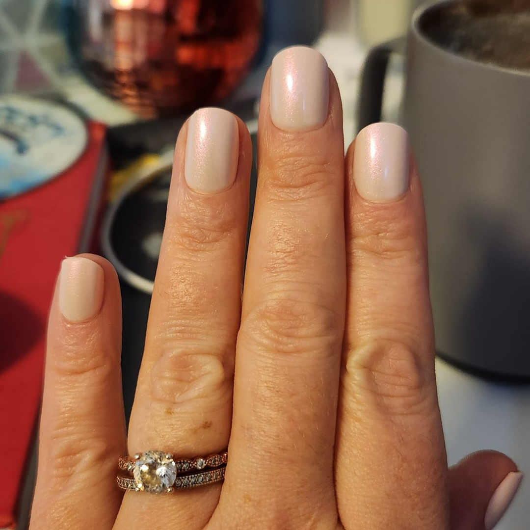 Snapdragon - Oval Glazed Sustainable Nails