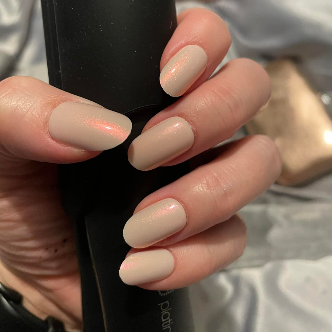 Snapdragon - Oval Glazed Sustainable Nails
