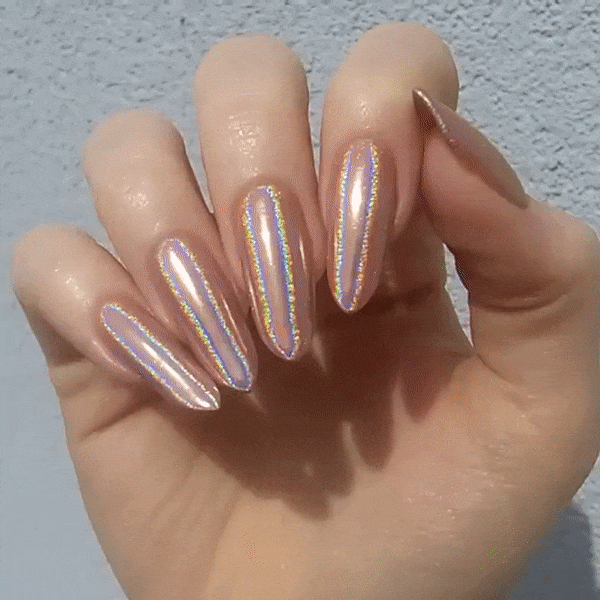 The Best 32 Chrome Nails to Copy in 2023 | Stylish Belles | Rose gold nails,  Nail art, Chrome nails