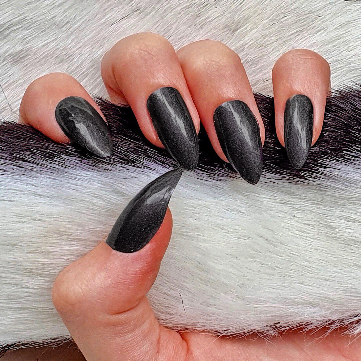 A luxurious and chic black color