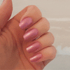 A soft and pretty pink color