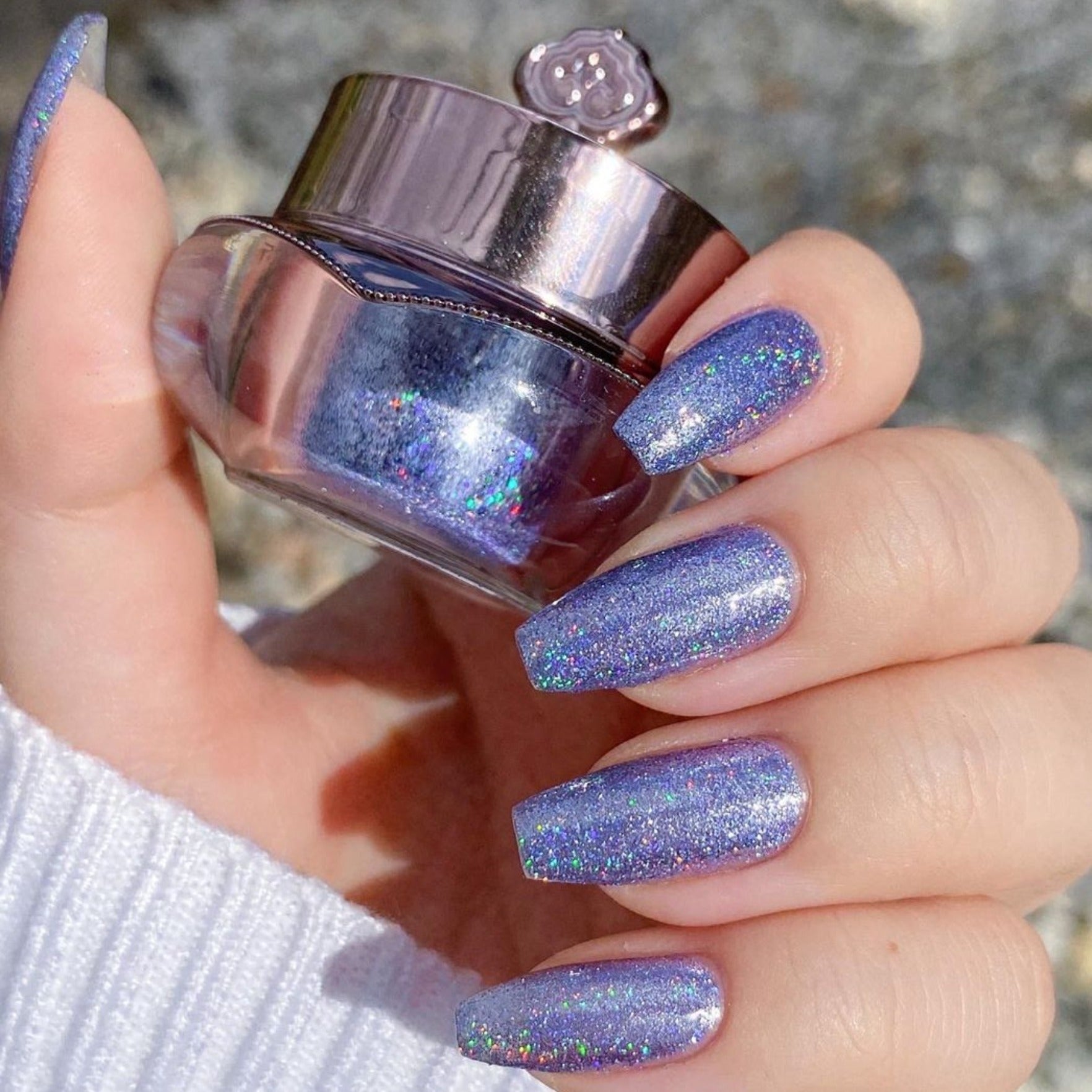 Wisteria - Holographic Nail Powder